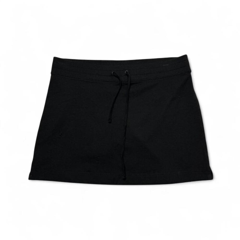 Express Black Cotton Vintage Y2K Low Rise Mini Skirt Mini Pockets Women’s Size S